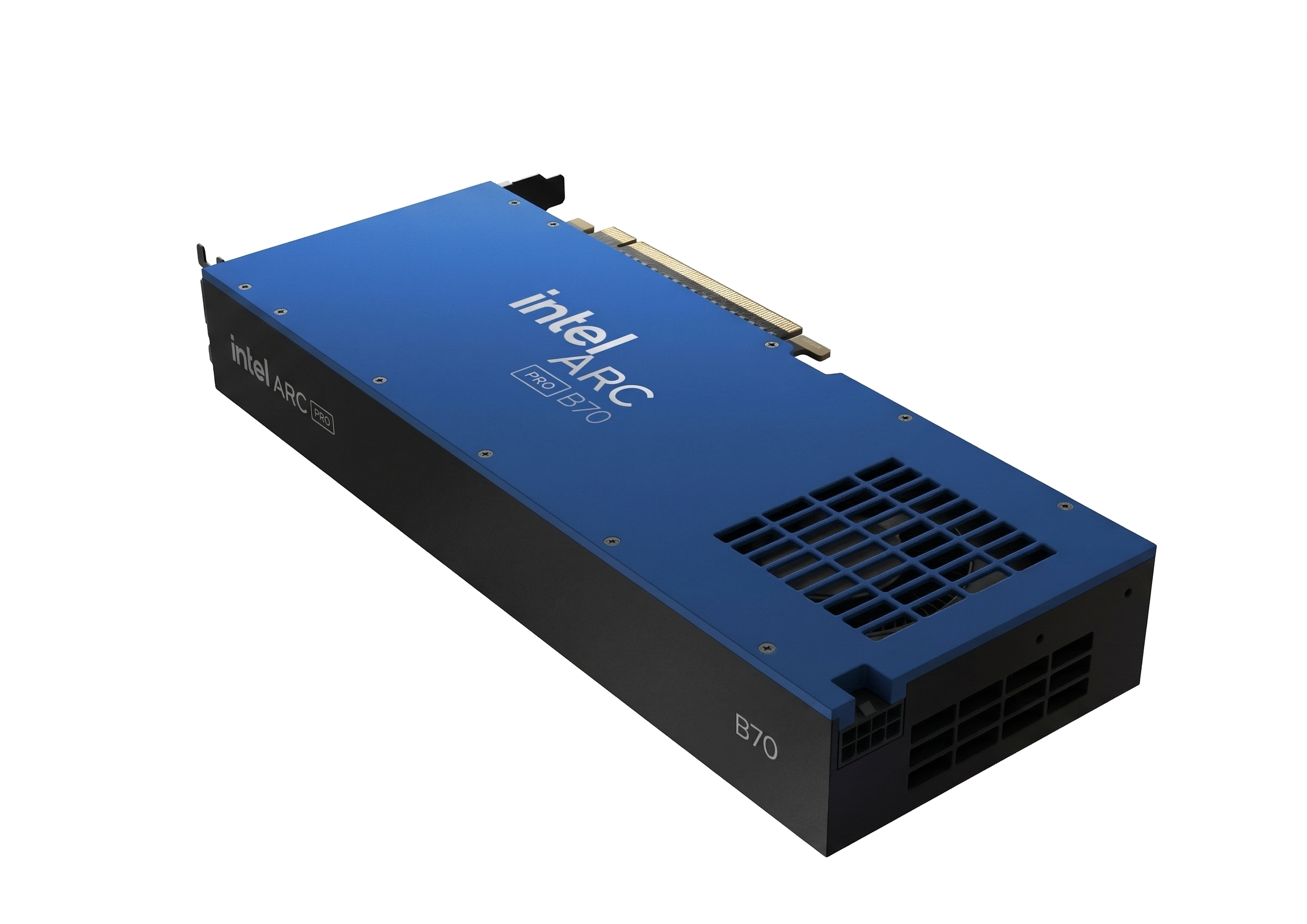 Intel Arc graphics card model B70
